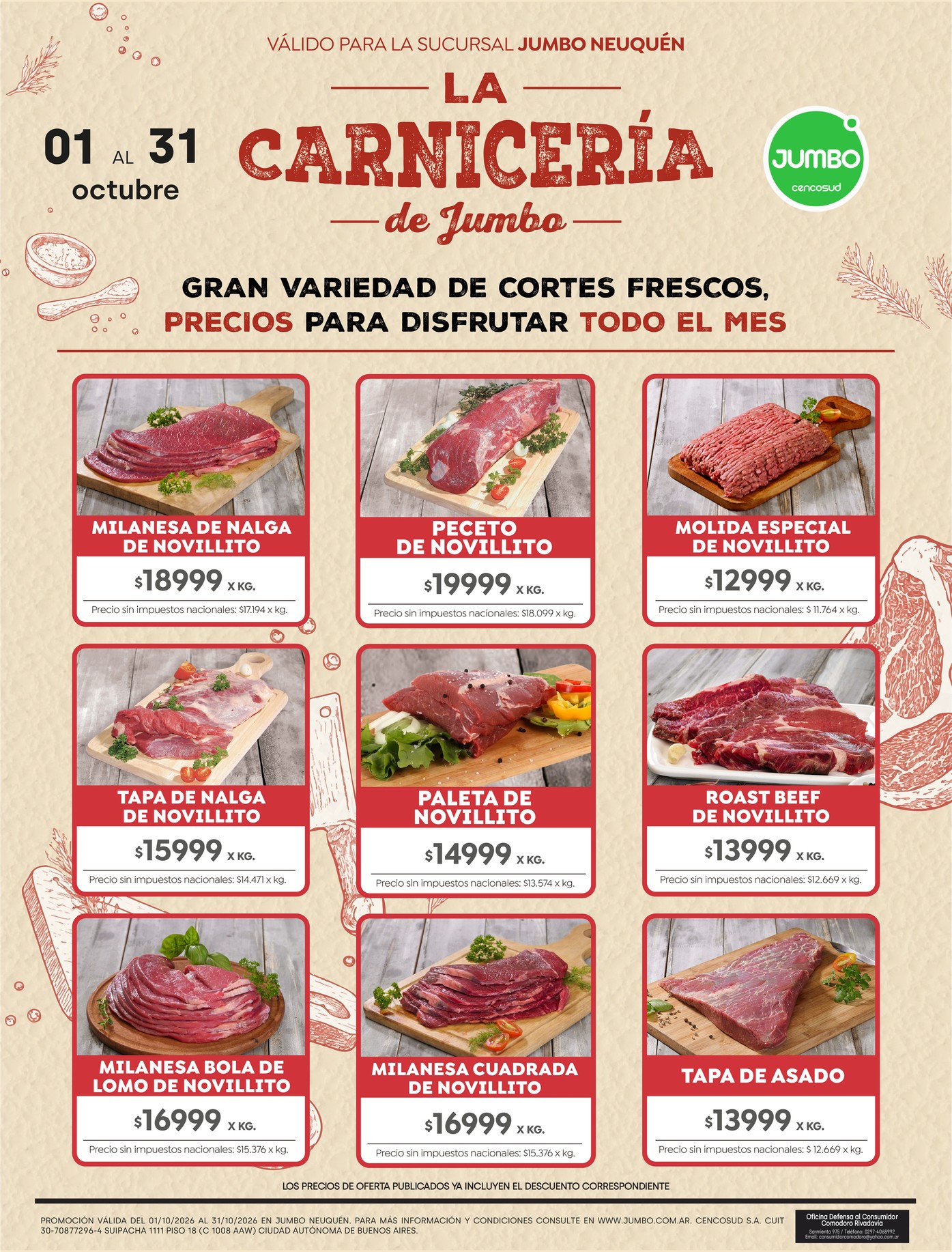La Carnicería de Jumbo, página 1